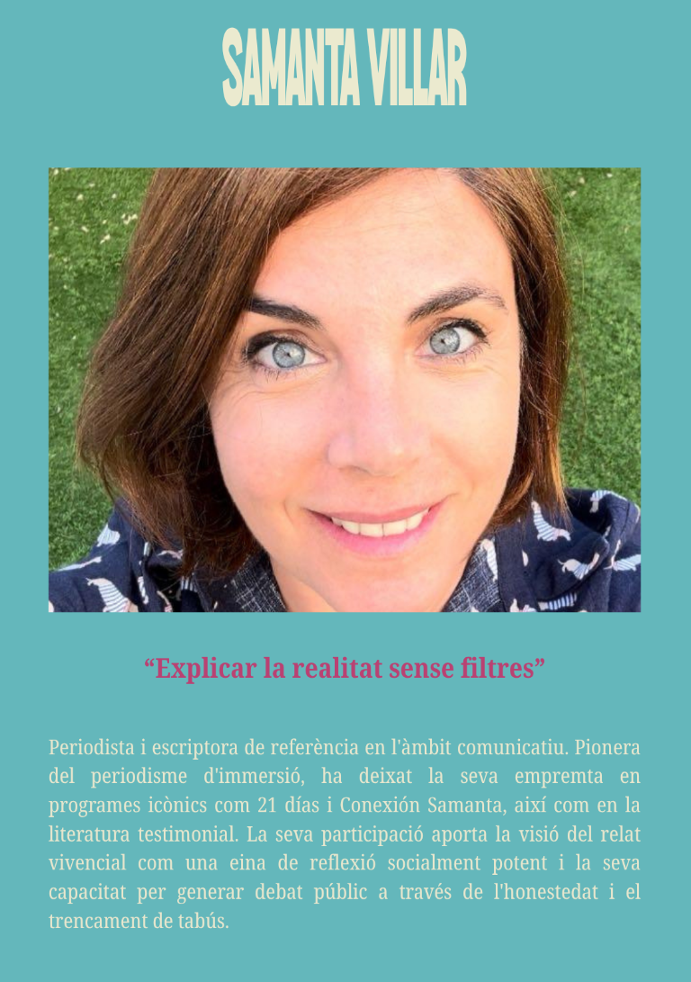 Conferència: Explicar la realitat sense filtres