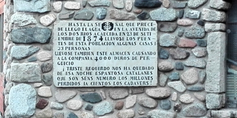 Limnimarca 1874 a l'Espluga de Francolí Portada