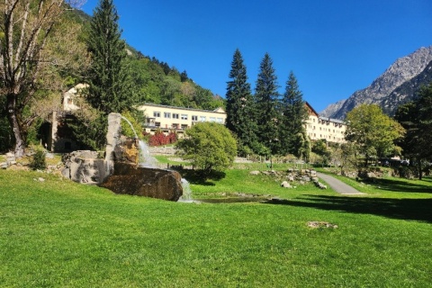 Panoràmica de les instal·lacions del Balneari de Caldes de Boí / FOTO: Josep Maria Masich