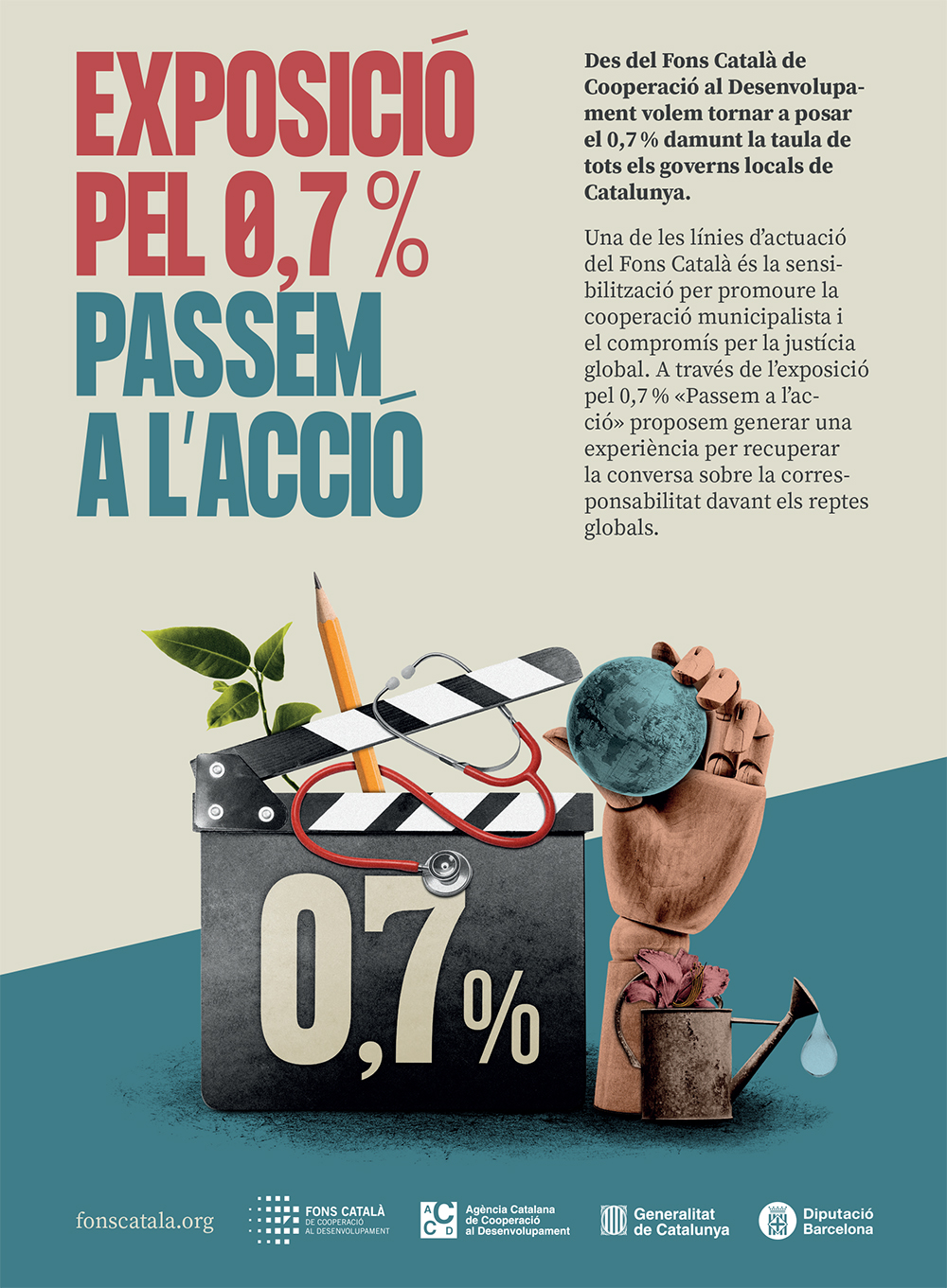 Exposició: Pel 0,7% passem a l’acció