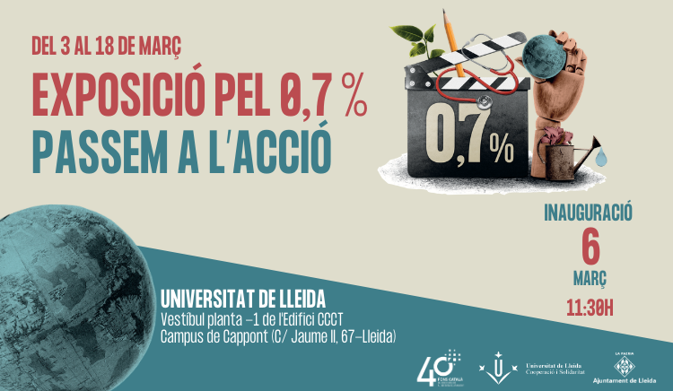 Exposició: Pel 0,7% passem a l’acció